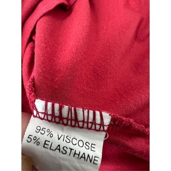 Enjoy Red Long Sleeve T-shirt Size M/ 42 EU - Picture 5 of 10